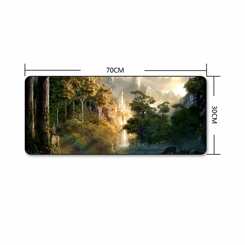 Игровой коврик для мыши QQQRGB 70*30 см большой игровой XL лучший продавец Настольный с