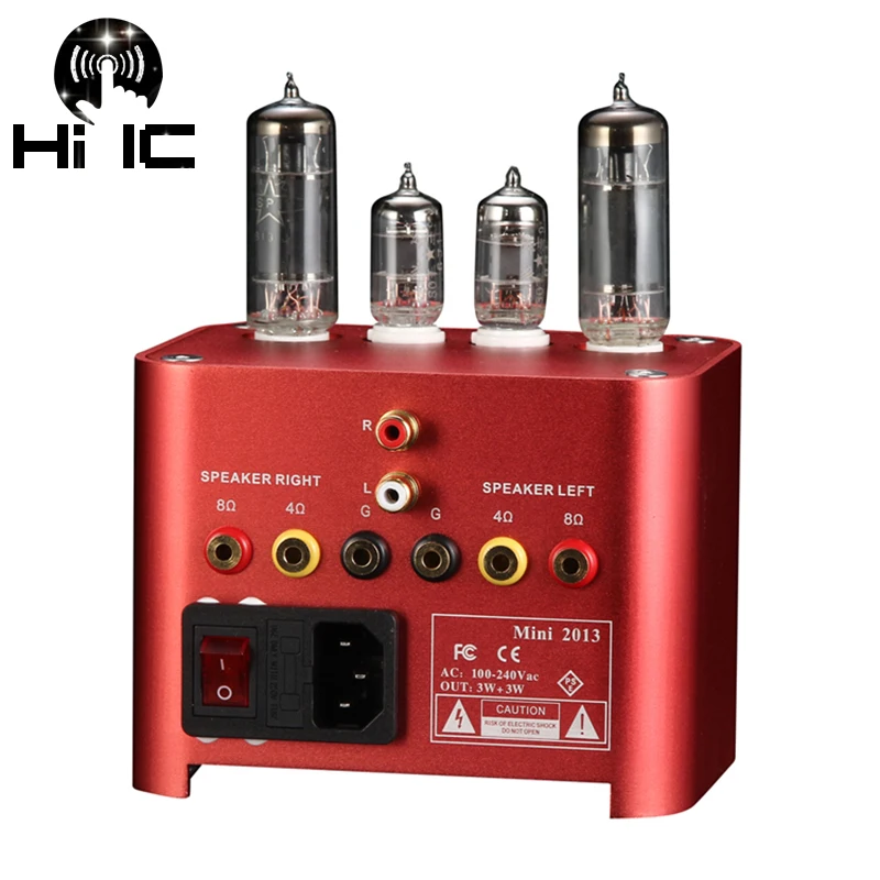 6J1 + 6P1Tube Amp HiFi мини усилитель желчи буфера Desktop ламповый усилитель|Усилители
