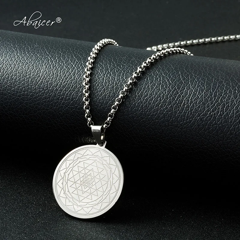Abaicer бриллиантовые ювелирные ожерелья и подвески из нержавеющей стали|jewelry