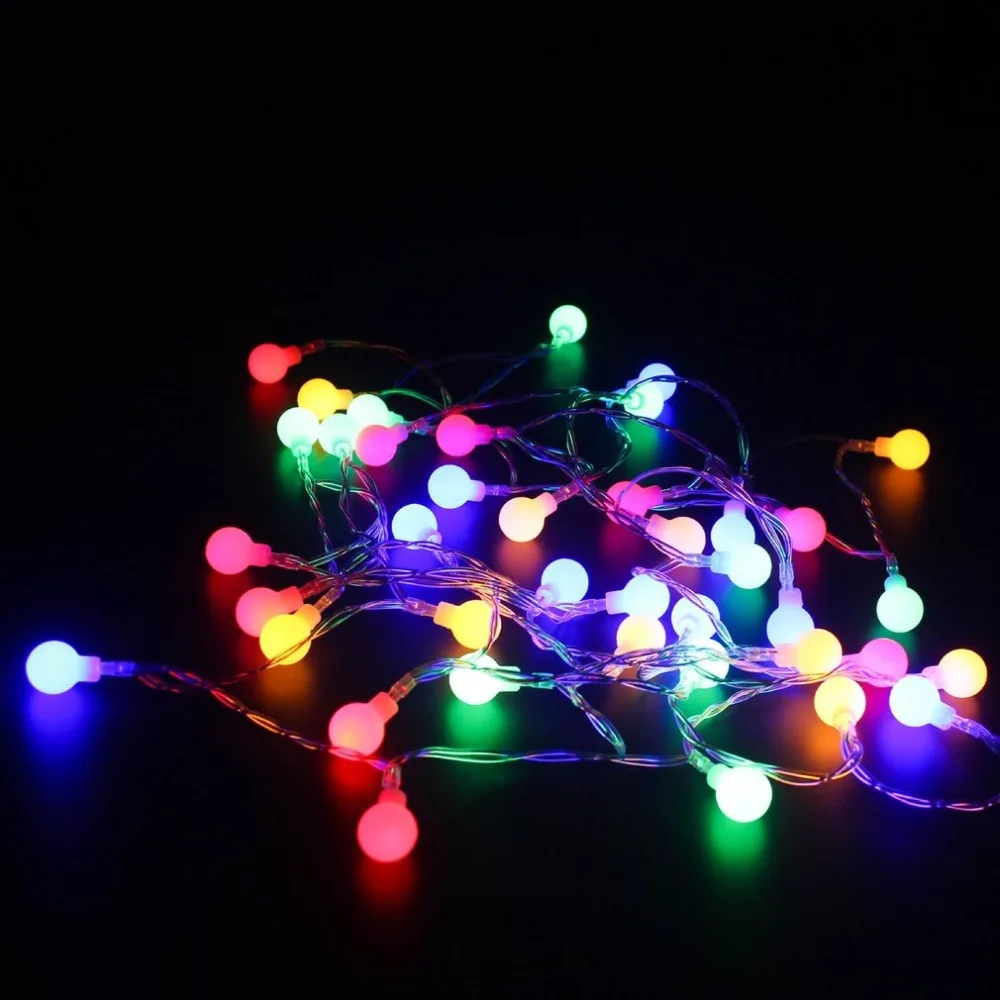 Waterproof LED Light String Christmas Bar Outdoor Decoration Ball Starry Small Lantern | Лампы и освещение