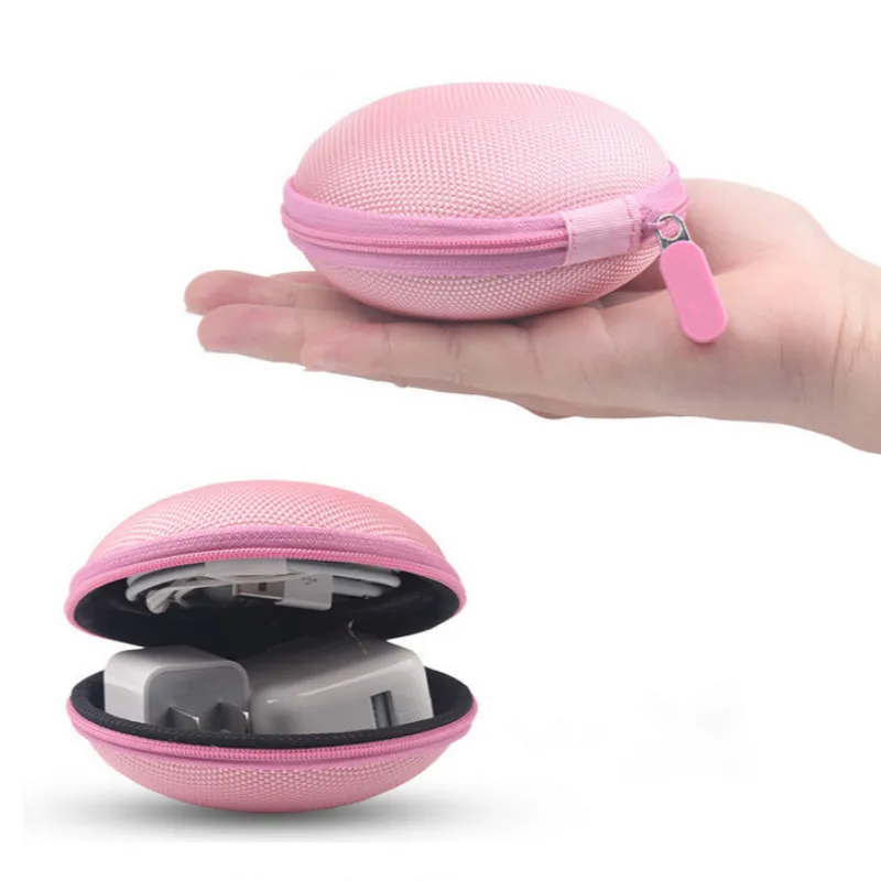 3 шт. мини держатель для наушников на молнии чехол портмоне наушники карта памяти