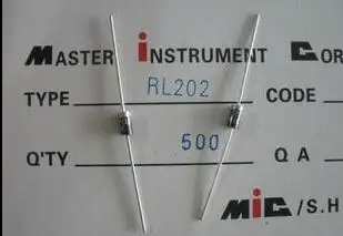Абсолютно Новый MIC RL201 RL 201 выпрямитель 2A 50V DO 41 500 шт./кор.|box brand|box boxbox 50 |