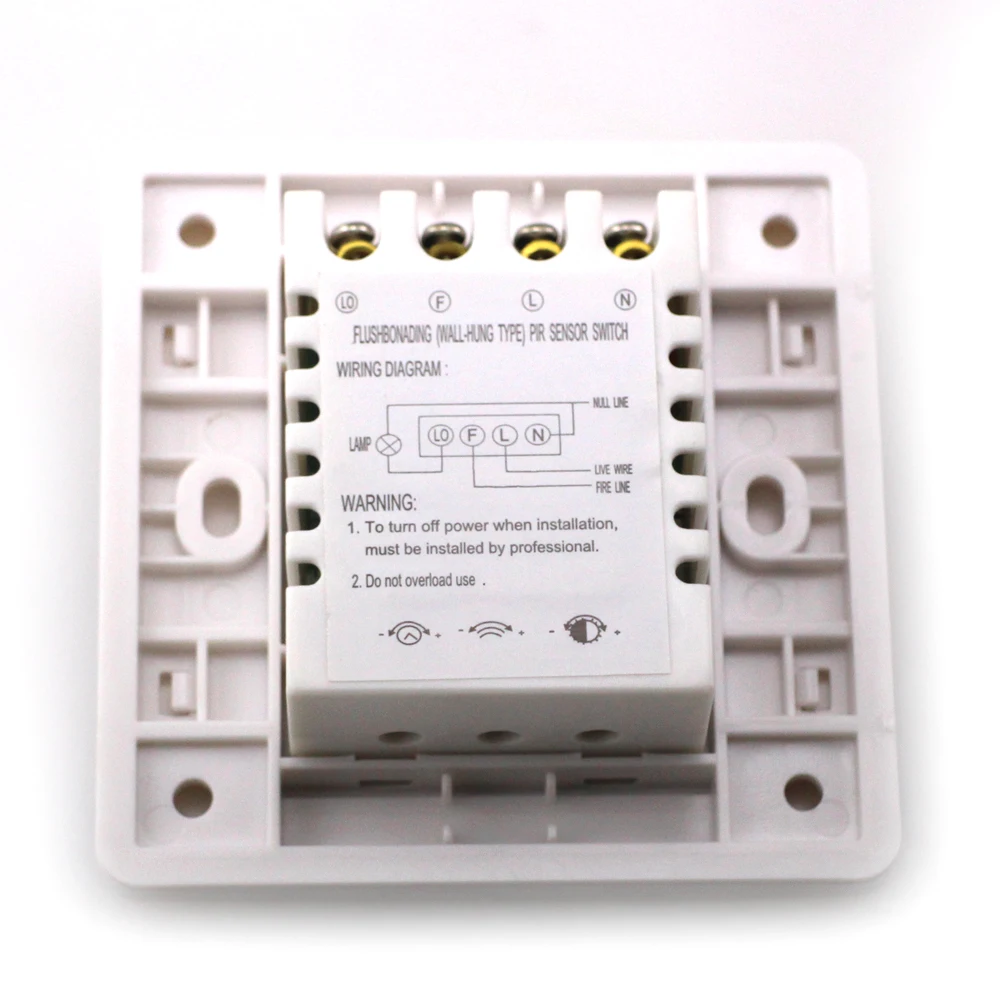 Датчик движения PIR инфракрасный переключатель для интеллектуального тела 220 В