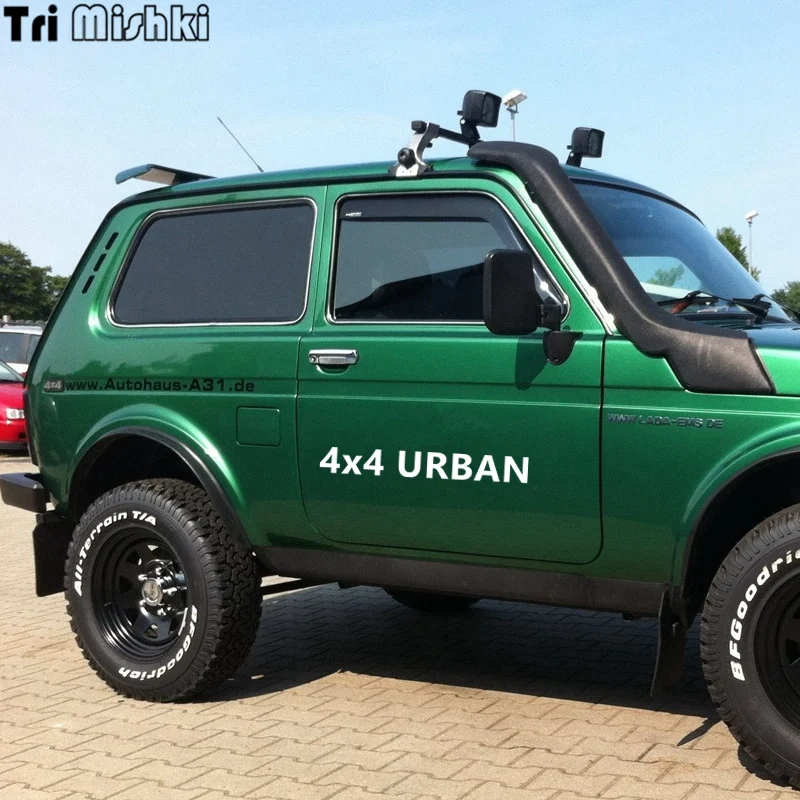 Tri Mishki HZX317# 10*76.2см виниловые светоотражающие наклейки на авто vaz lada 4x4 urban ваз лада