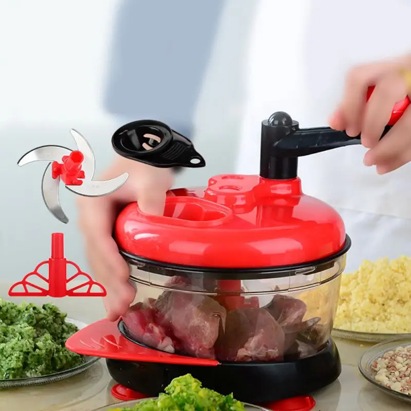 Новые кухонные аксессуары ручная мясорубка из нержавеющей стали бытовой