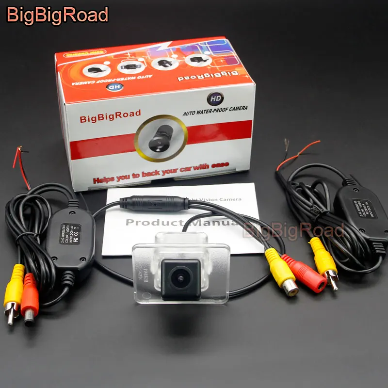 Series 3 Wireless BigBigRoad Автомобильная камера заднего вида для KIA Optima K5 2012 2013 /Cerato 2012- Водонепроницаемая - Название цвета: Series 3 Wireless