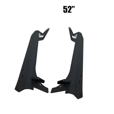52 inch bracket Для Jeep TJ огни Монтажный кронштейн с прокладкой для 52 дюймов светодиодный световой бар - Цвет: 52 inch bracket