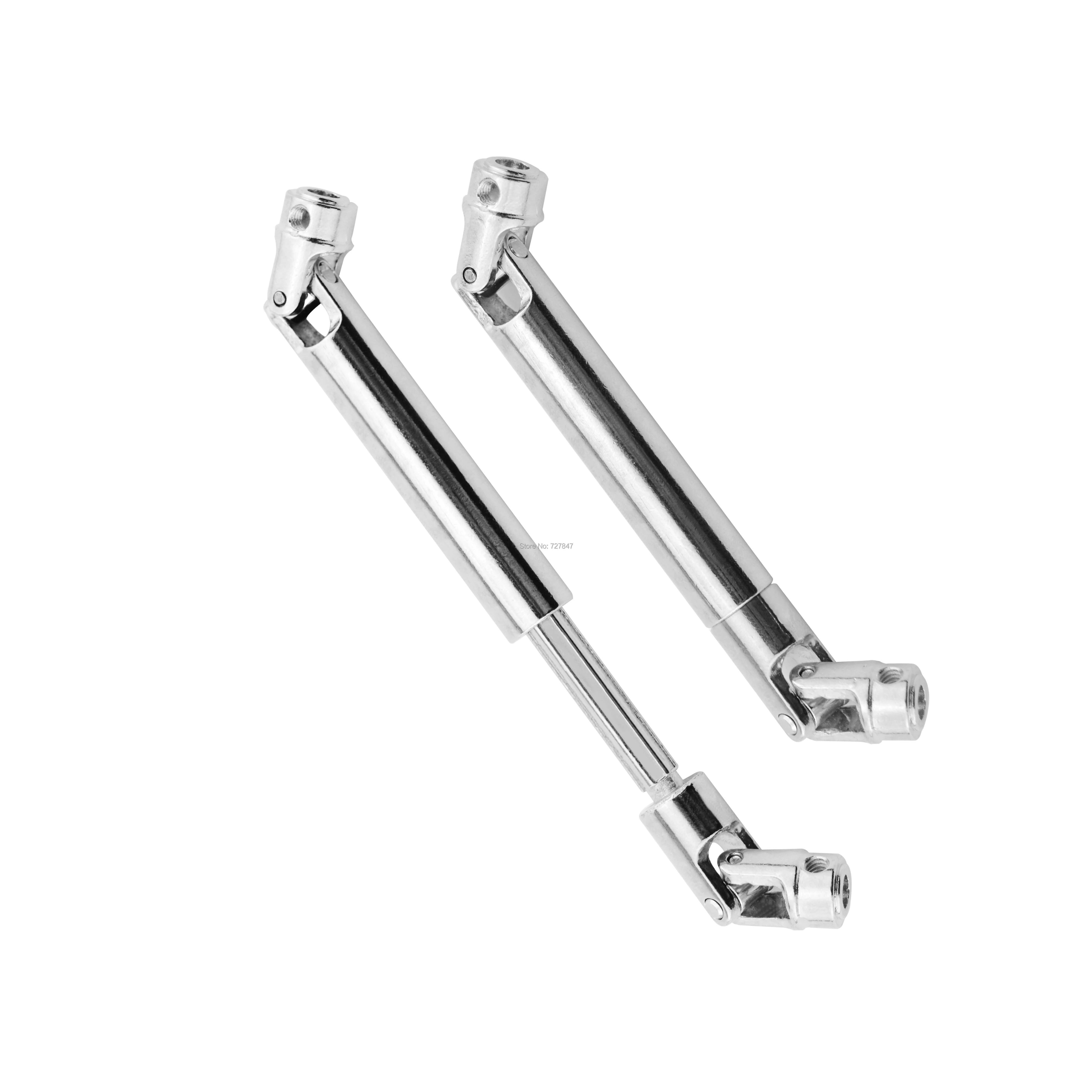 

1pcs / 2Pcs 90-115mm / 110-155mm Steel CVD Universal Joint Drive Shaft for 1/10 RC Rock Crawler RC Car Axial SCX10 D90