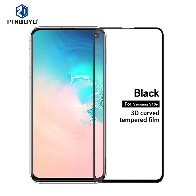 Pinwuyo для samsung Galaxy S10e Экран протектор 5 8 дюймов Стекло 3D изогнутые закаленное