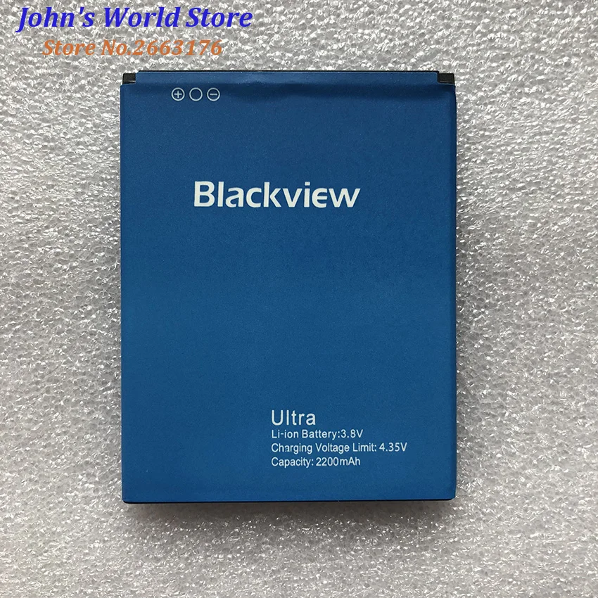 Горячая Blackview Ultra A6 аккумулятор 2200 мАч новый оригинальный сменный аксессуар