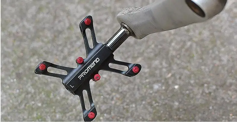 Ultra-light Cycling Road BMX BICYCLE pedal 3 bearingS CNC black 9/16 BiKE | Спорт и развлечения