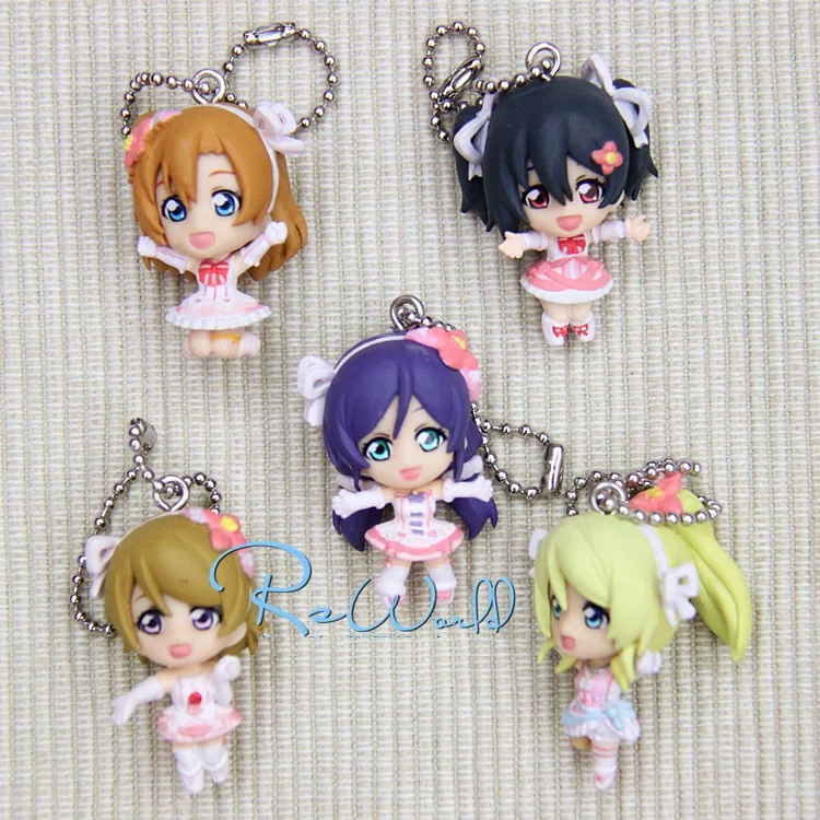 Lovelive Love Live Аниме игра Котори Маки Umi Eli Нико Gacha Kawaii Смола Брелок капсула кулон|capsule