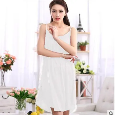 118 white XXL XXXL размера плюс сексуальное платье для сна женское платье для сна ночная рубашка для женщин атласная ночная рубашка женская пижама белый/черный - Цвет: 118 white