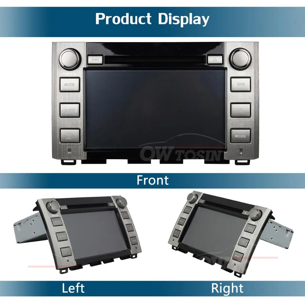 " ips 1920*1080 8 Core 4G ram+ 64G rom Android 9,0 автомобильный dvd-плеер для Toyota Sequoia Tundra DSP радио gps Parrot BT