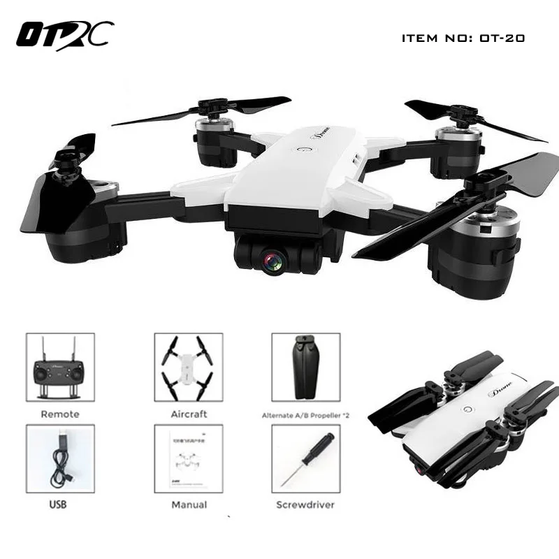 OTRC T 20 Дроны с камерой hd Wi Fi FPV широкоугольной 2 Мп режимом высокой фиксации