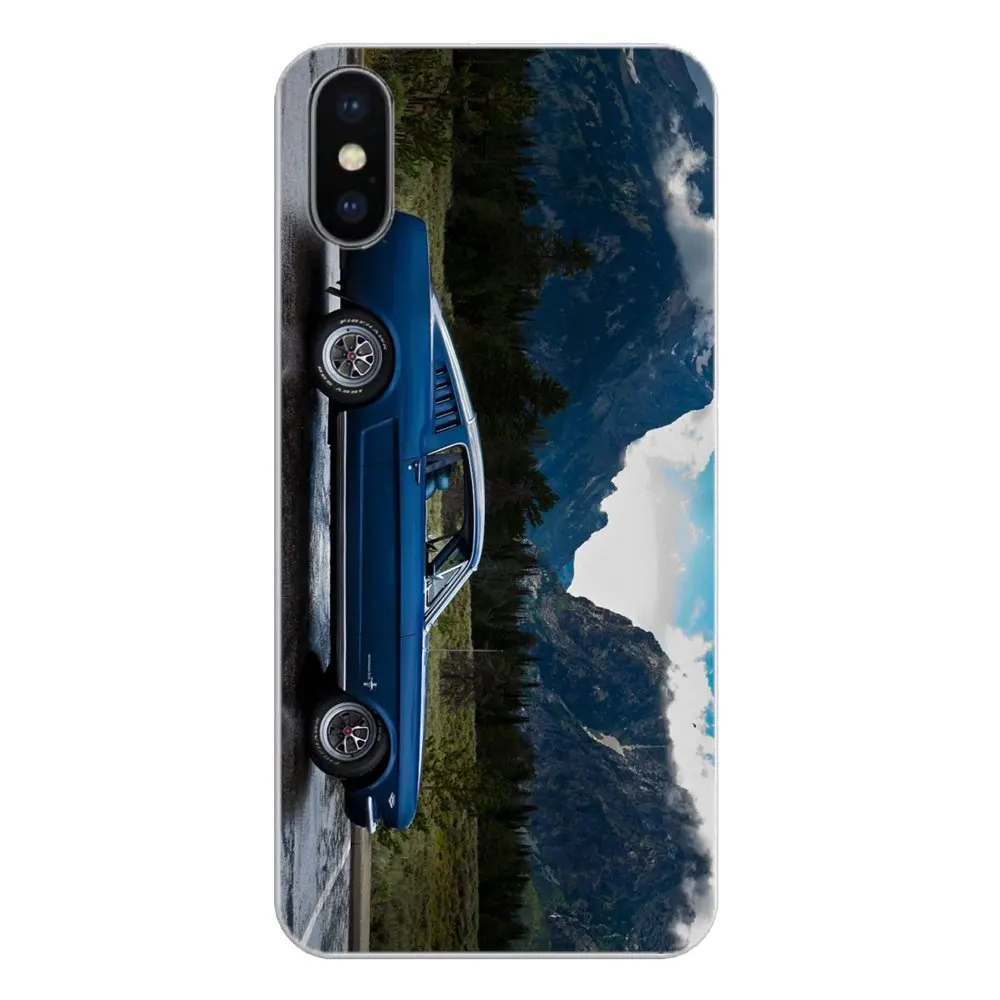 Чехол для мобильного телефона Huawei Honor 8 8C 8X 9 10 7A 7C Mate 20 Lite Pro P Smart Plus Ford Mustang 1966 Super Car 4K