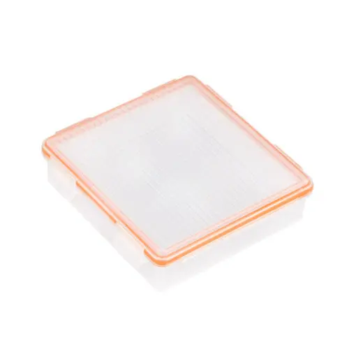1Pcs Transparent Orange 4 Cell 18650 Battery Storage Boxes Case Container Waterproof Box Organizer | Дом и сад