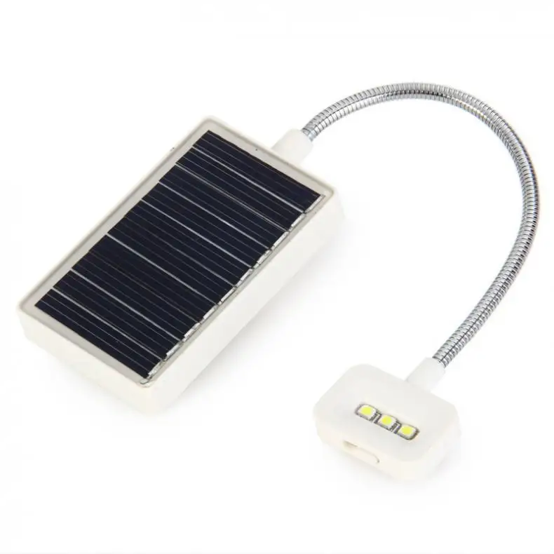 LED Book Light Mini solar led Clip Multi-Use Adjustable Led Table Lamp For Bedroom Reader Christmas Gifts Solar Camping | Освещение
