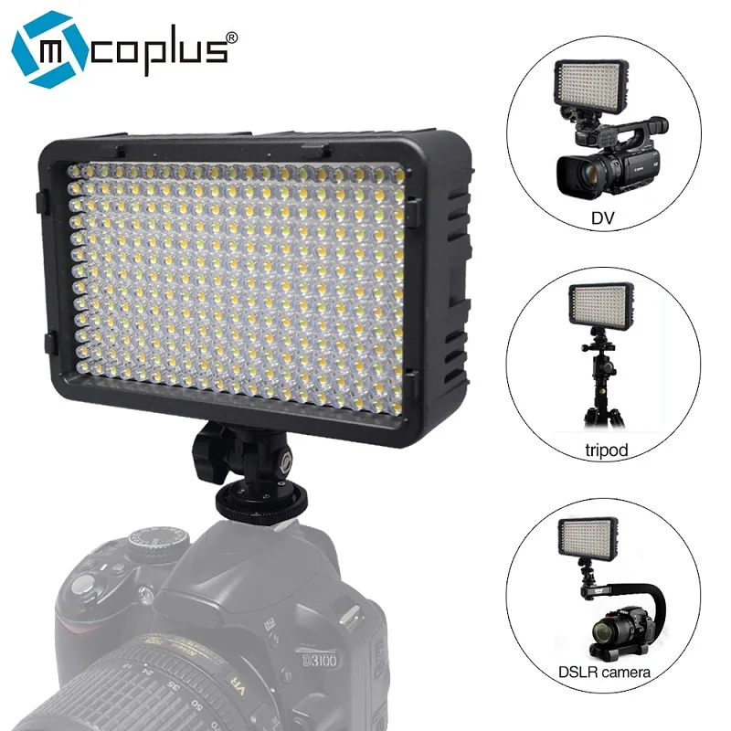 Светодиодная лампа для видеосъемки Mcoplus 198 цифровая зеркальная камера цифровой