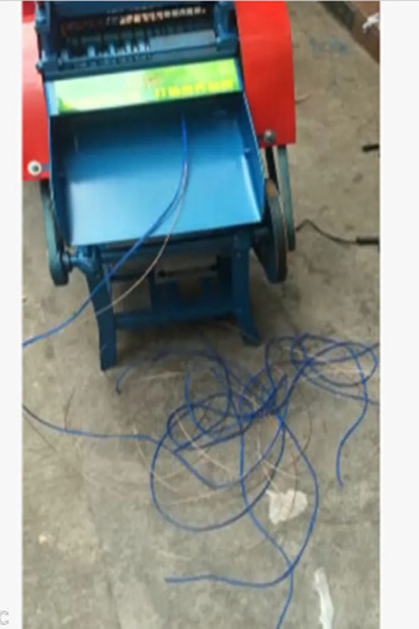 Сверхмощная машина для зачистки проводов Скрап кабель и переработка меди 220В