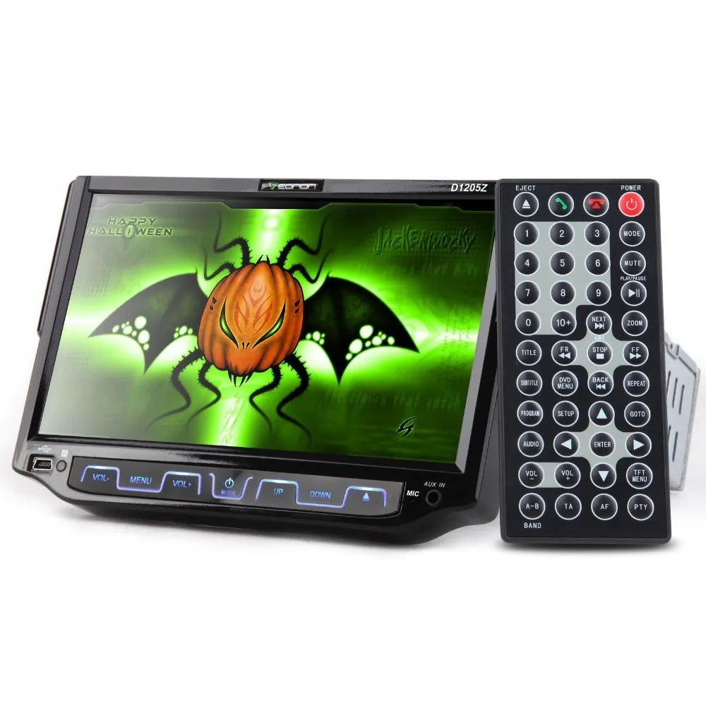 Авторадио eonon D1205Z 7 &quote головного устройства в тире 1 Дин DVD плеер одного din Радио TV