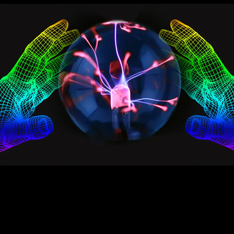 Горячая Распродажа 3 \ &quotUSB плазменный шар сферсветильник волшебный кристалл и