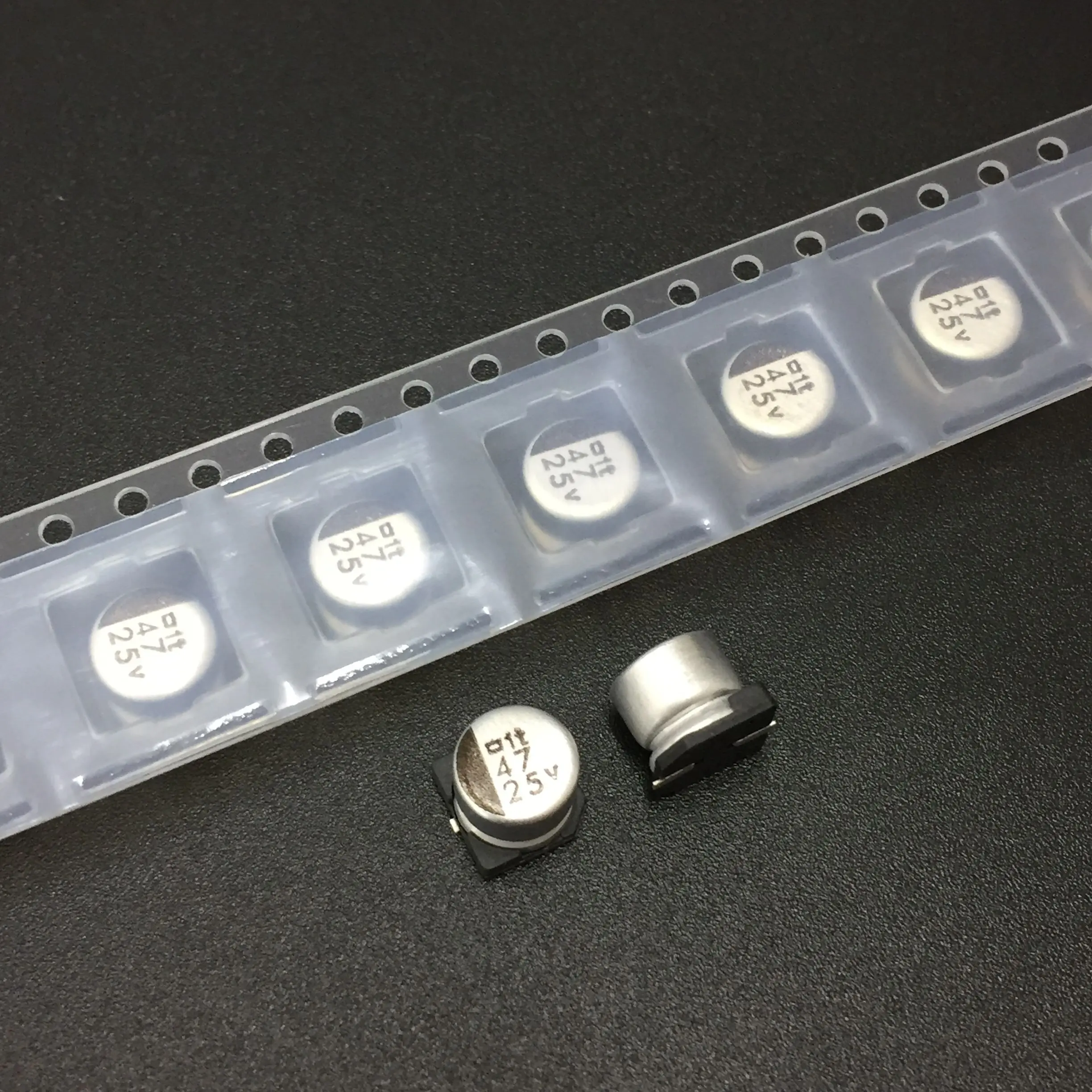 

10pcs/100pcs 47uF 25V NIPPON NCC MV Series 6.3x6mm 25V47uF SMD Chip Type motherboard capacitor