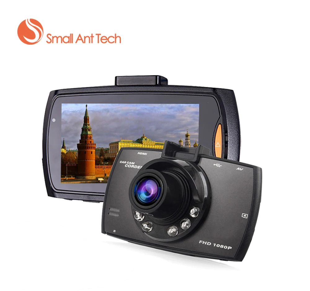 Мини 2.4 &quotFull HD 1080 P Видеорегистраторы для автомобилей 140 degre Широкий формат TFT