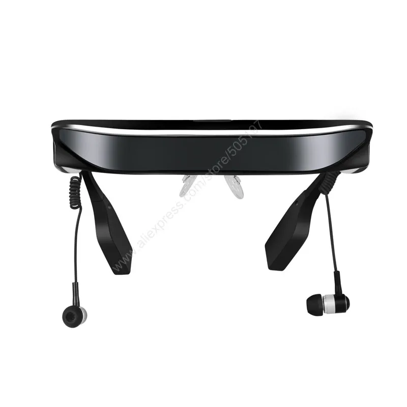 98 дюймов виртуальный экран видео очки 3D смарт проектор широкоэкранный Android 4.4