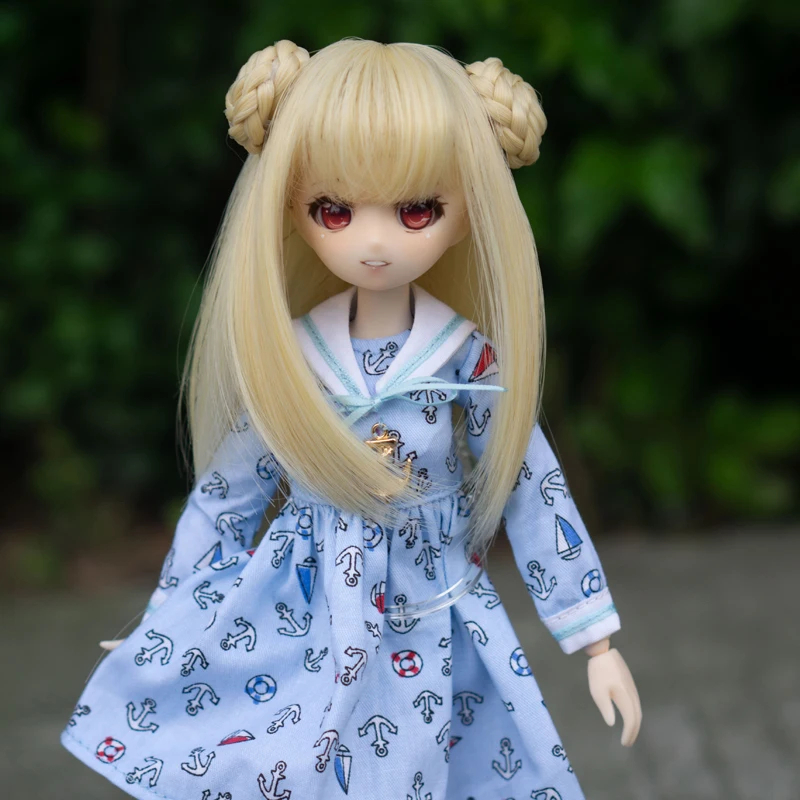 Парик для куклы 1/8 1/12 bjd кукла парик длинные прямые волосы шарнирная парик|Куклы| |