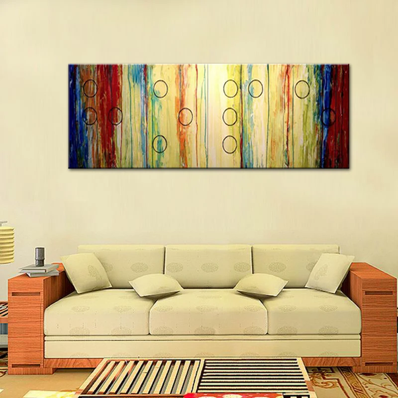 Ручная роспись абстрактные картины маслом на холсте для гостиной Декор