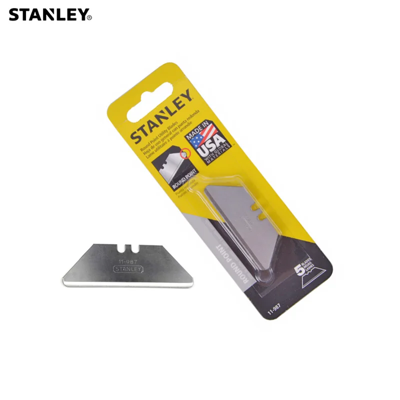 Многофункциональный Универсальный нож Stanley 5 шт./упак. с Круглым лезвием Замена режущего элемента