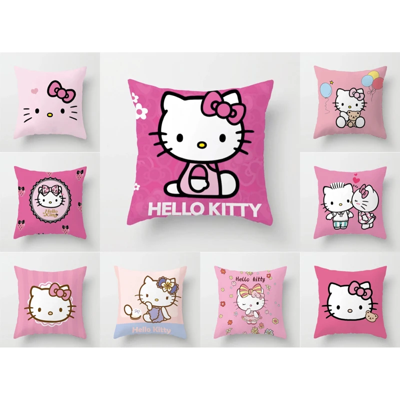 29 стилей 40*40 см ненабитая подушка hello kitty милый котенок наволочка &quotКот&quot с
