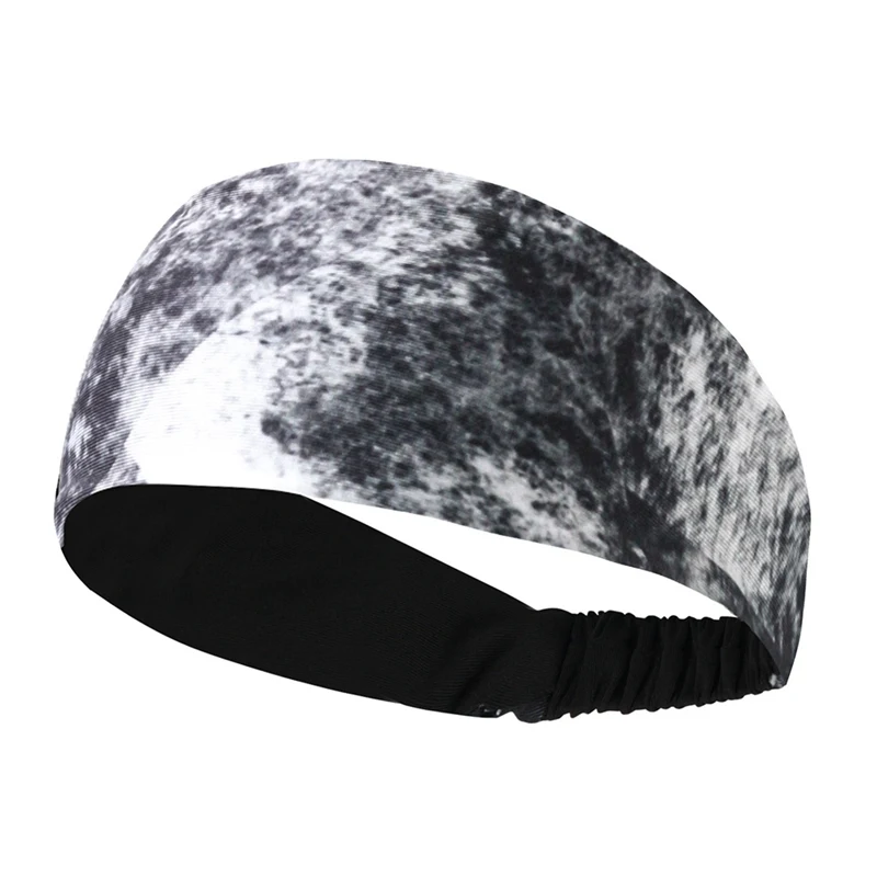 Fitness Unisex Sweatband Breathable Soft Lightweight Headband Print Hairband Sweat Absorbing Headwrap Sportswear Accessories | Спорт и