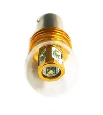 2 шт. белый/красный шарик 1157 Ba15D 20 Вт 5 Cree XP E чипы 360Deg светодиоды для Malibu 12 30V AC/DC