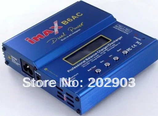Новейшее 80 Вт iMAX B6 AC B6AC 3S Lipo/NiMH RC цифровое балансирующее зарядное устройство для