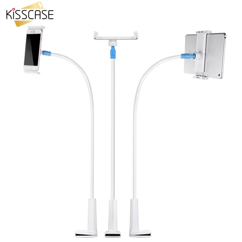 Вращающийся на 360 градусов гибкий держатель KISSCASE длинной ножке для iPhone планшета