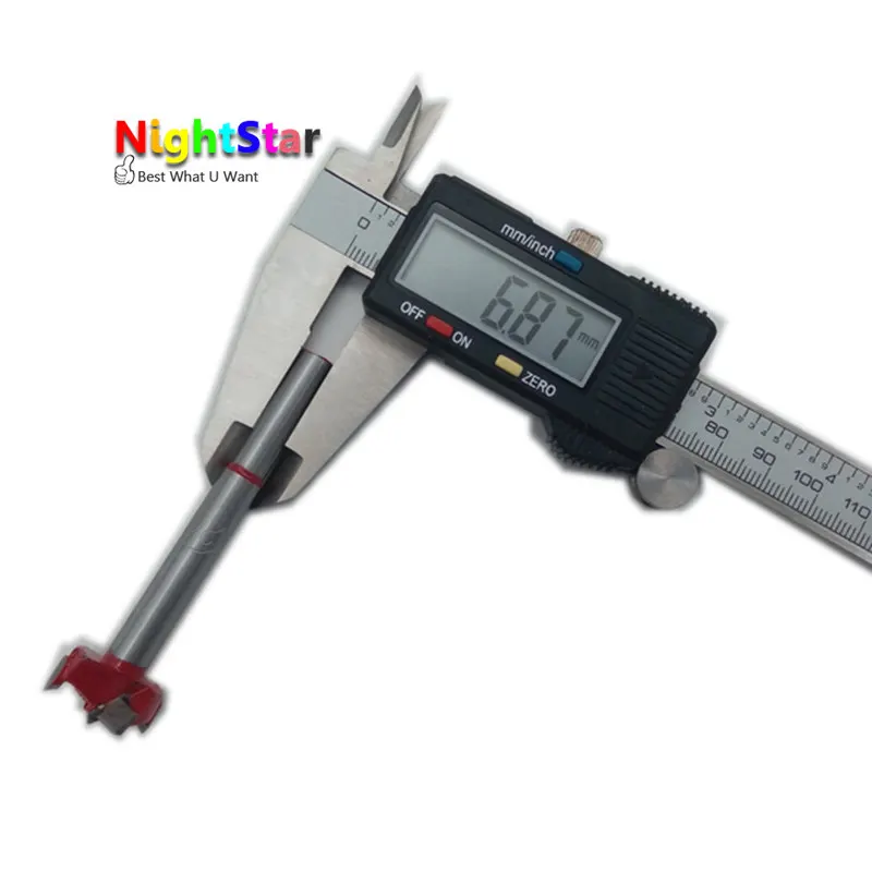 Набор сверл Forstner комплект из 16 мм шнековых насадок с круглым хвостовиком для