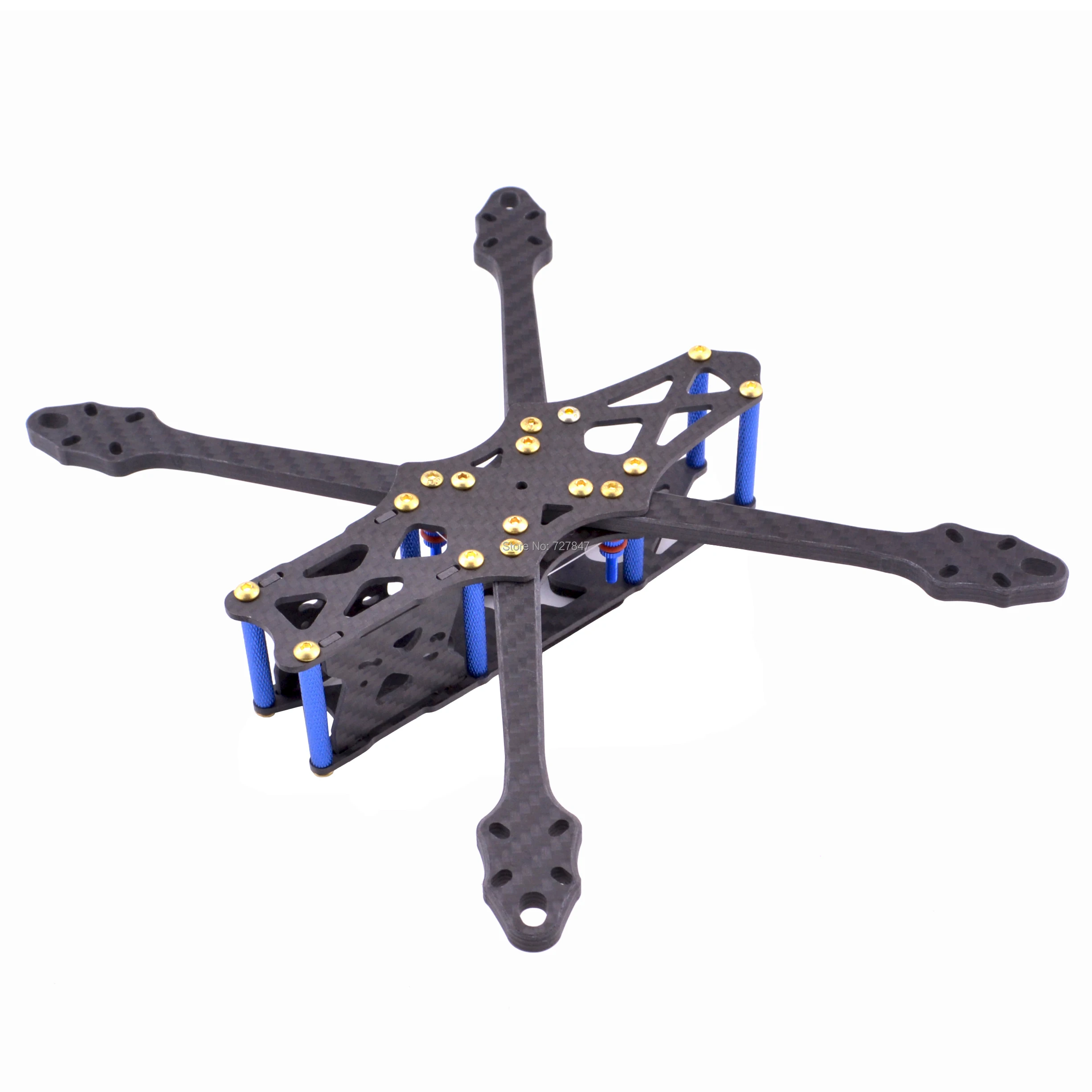 Квадрокоптер стрейч Strech X5 V2 220 215 мм w/5 5 Arm frestyle FPV Racing комплект с рамкой обновленный