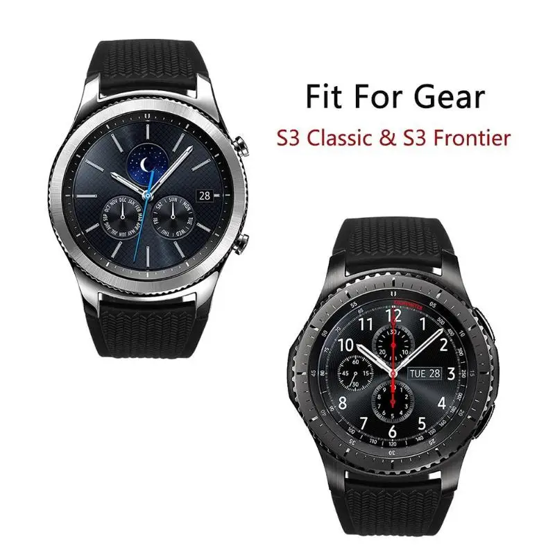 Ремешок для часов 20 мм с узором в виде шин из ТПУ Samsung Gear S3 | Наручные часы