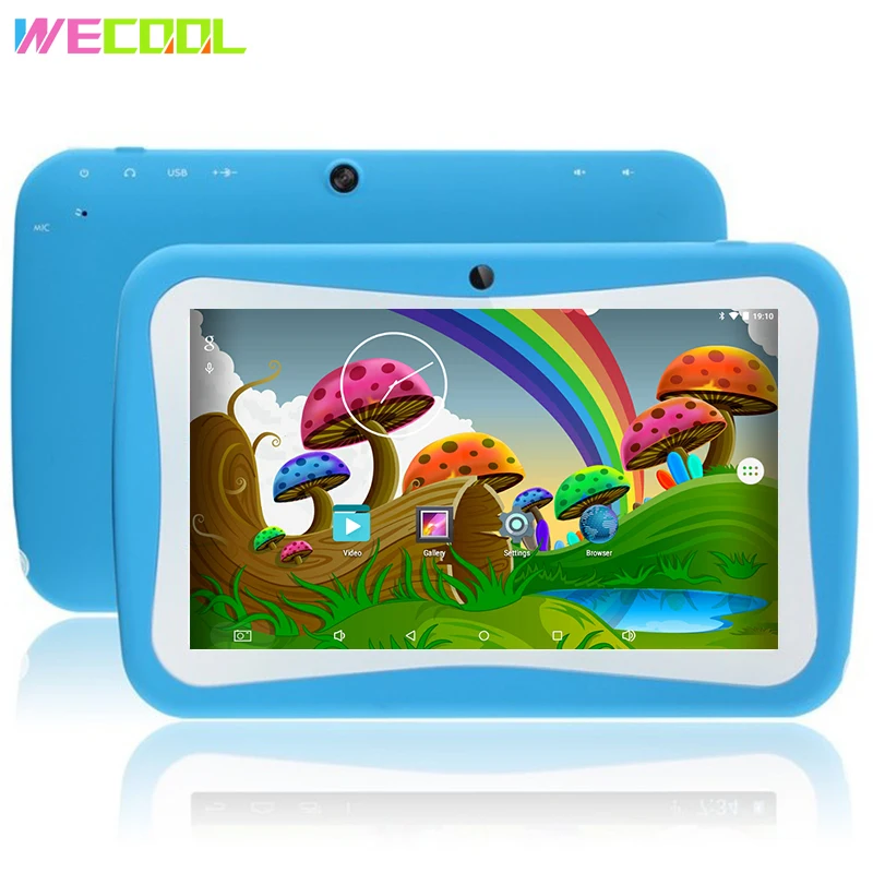 Продвижение 7 дюймов wecool детей Планшеты PC предназначен для 8 ГБ 4 ядра android babypad