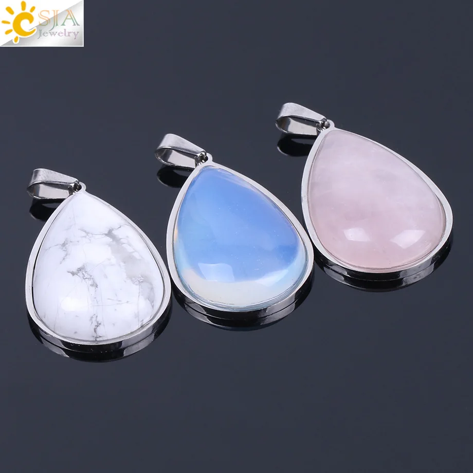 CSJA натуральный камень ФИОЛЕТОВЫЙ РОЗОВЫЙ КВАРЦ тигровый глаз хрустальные бусины