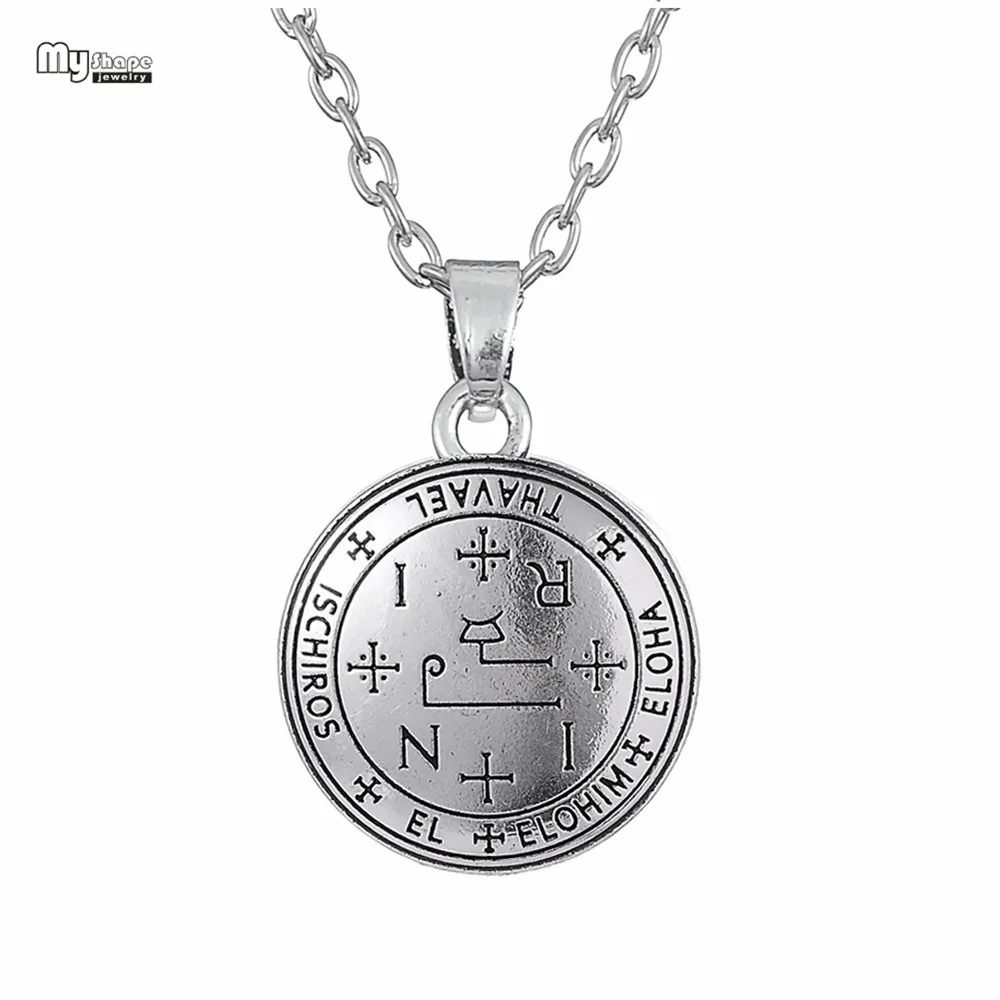 Моя форма печать Archangel Thavael Enochian кулон искусственный амулет ангел винтажная