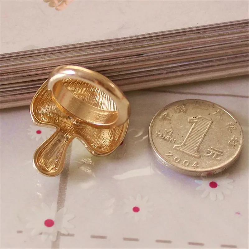 Модное кольцо стоя 2014 Новое чистое и бесшумное свежее элегантное облегающее с