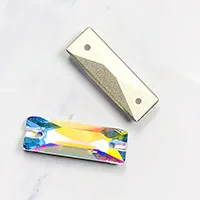 Стразы смешанной формы с плоским дном, сшитые вручную, с двойным отверстием, высокое качество, пришитые стразы, аксессуары для одежды DIY