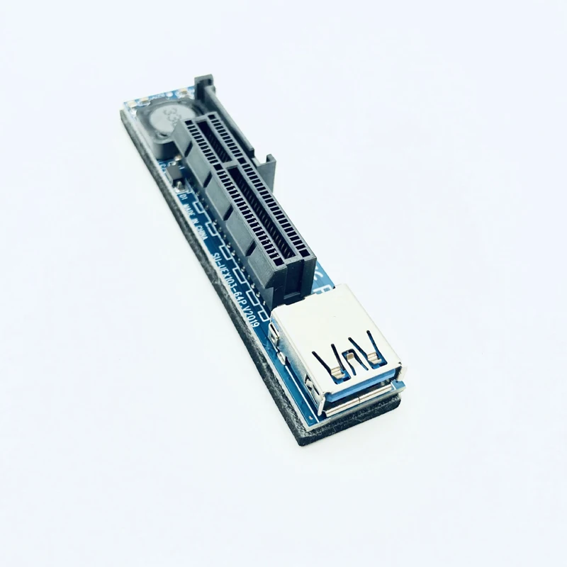 BTBcoin Add On Card PCI-E Riser PCIE PCI-Express X1 to X4 Riser PCI E Riser Card удлинитель адаптера с 30 см USB3.0 удлинитель