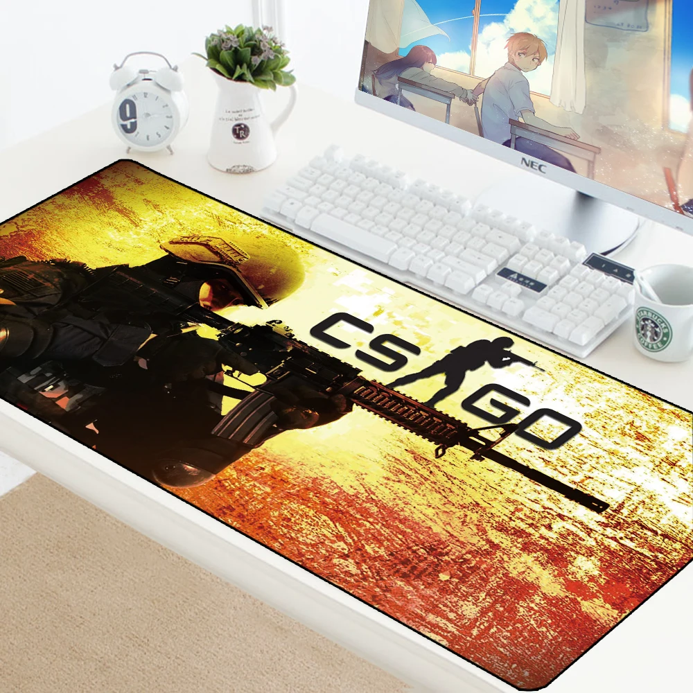 Cs go коврик для мыши Notbook компьютерная блокировка края скорость CSGO игровые коврики версия игровой коврик мышь для клавиатуры мышь Matpad