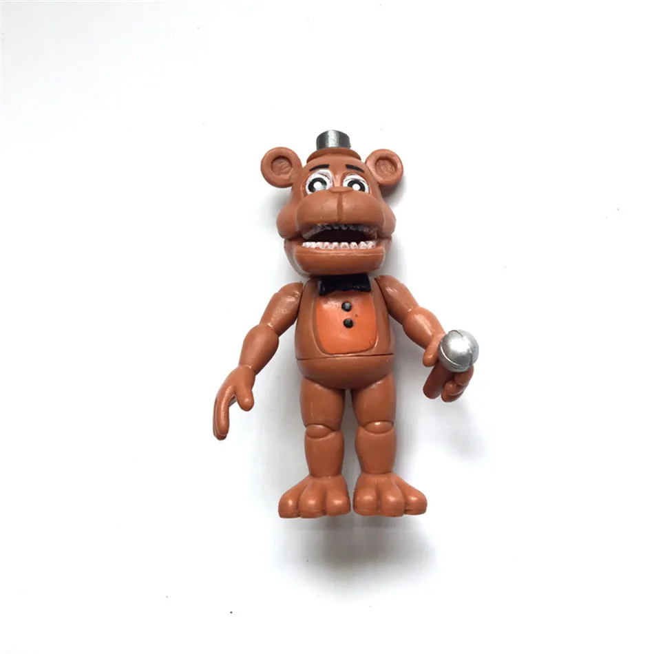 12 шт./лот полуночные шаровары FNAF Bonnie Freddy Fazbear Bear Night At игрушки Фигурки Коллекция