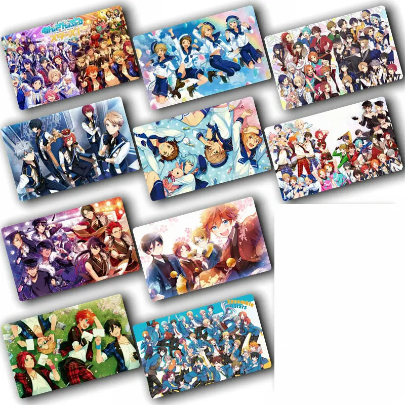 Ensemble Stars стикер 100 шт разные стильные аниме наклейки автобус ID водонепроницаемые