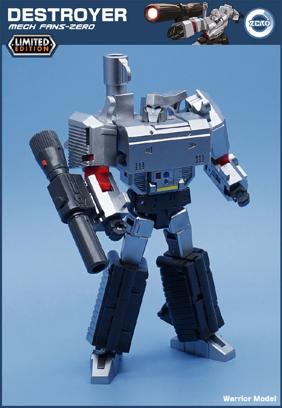 MechFansToys MFT MF ZERO нулевой Ограниченная серия металлик краски трансформации эсминец